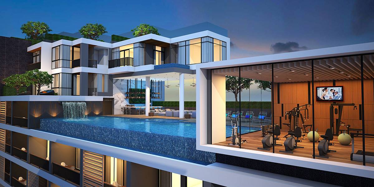FREEHOLD New Apartments For Sale modern-style 2 Bed – Kata beach