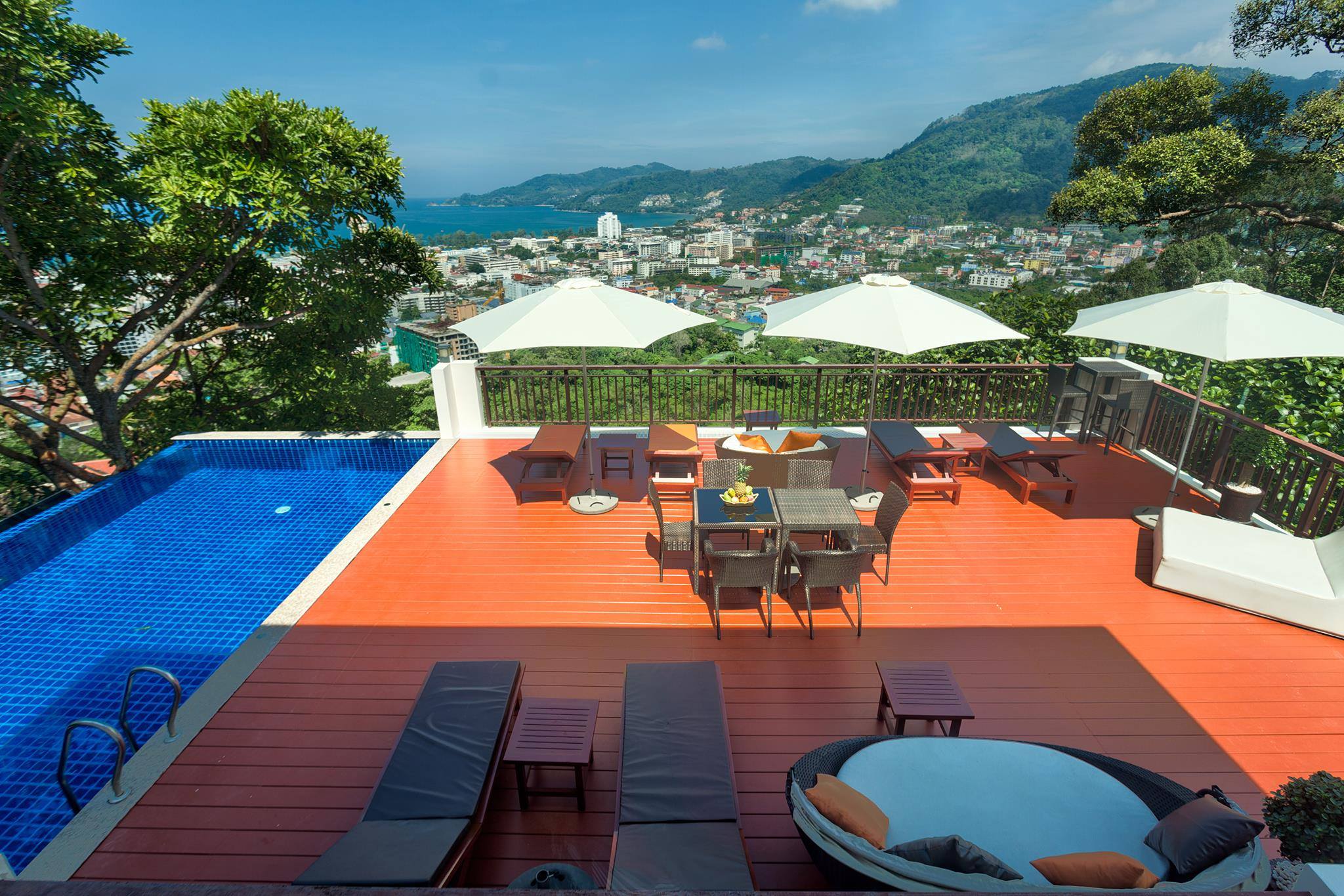 Sea View Private Pool Villa for Holiday Rent – Patong beach
